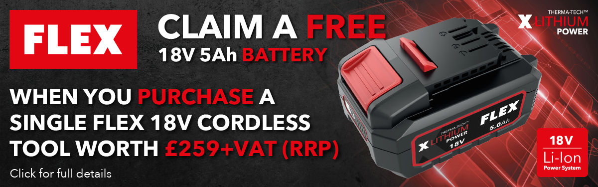 Claim a Free FLEX Battery